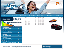 Tablet Screenshot of lpg.nl